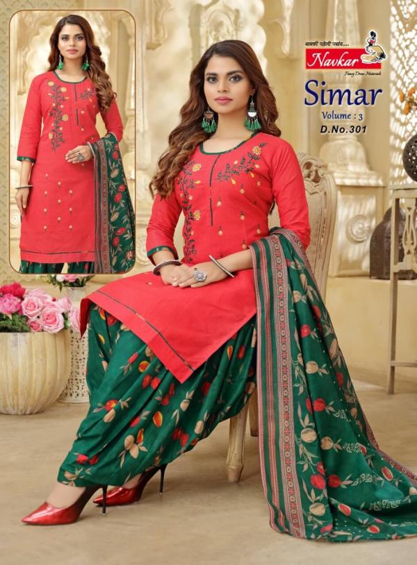 Navkar Simar Vol 3 Regular Wear Ready Made Dress Collection